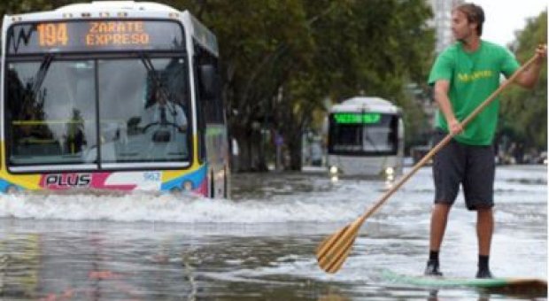 En Buenos Aires, el impacto del cambio climático se mide en milímetros de lluvia