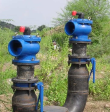 Valvula de aire para tuberia de agua