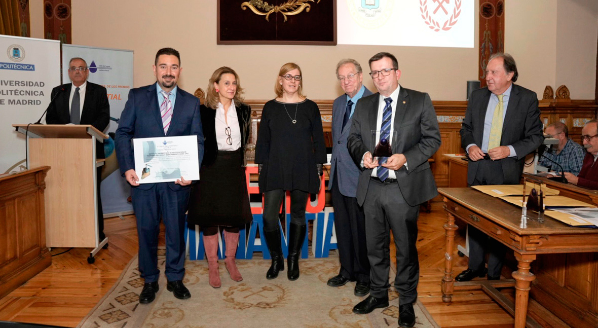 El impacto de la actividad investigadora del IIAMA-UPV, premiada por el Club del Agua Subterránea