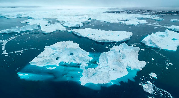 La lucha contra el cambio climático pone el foco en el manto de hielo de Groenlandia