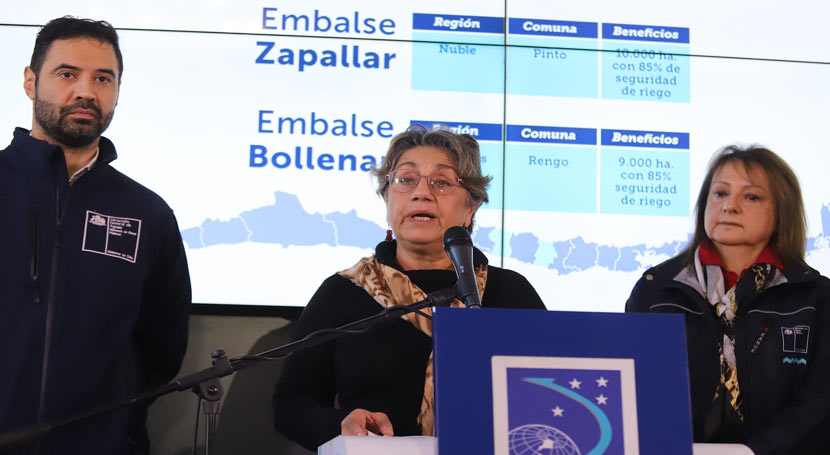 La Dirección de Aguas de Chile anuncia líneas de acción para enfrentar la sequía prolongada