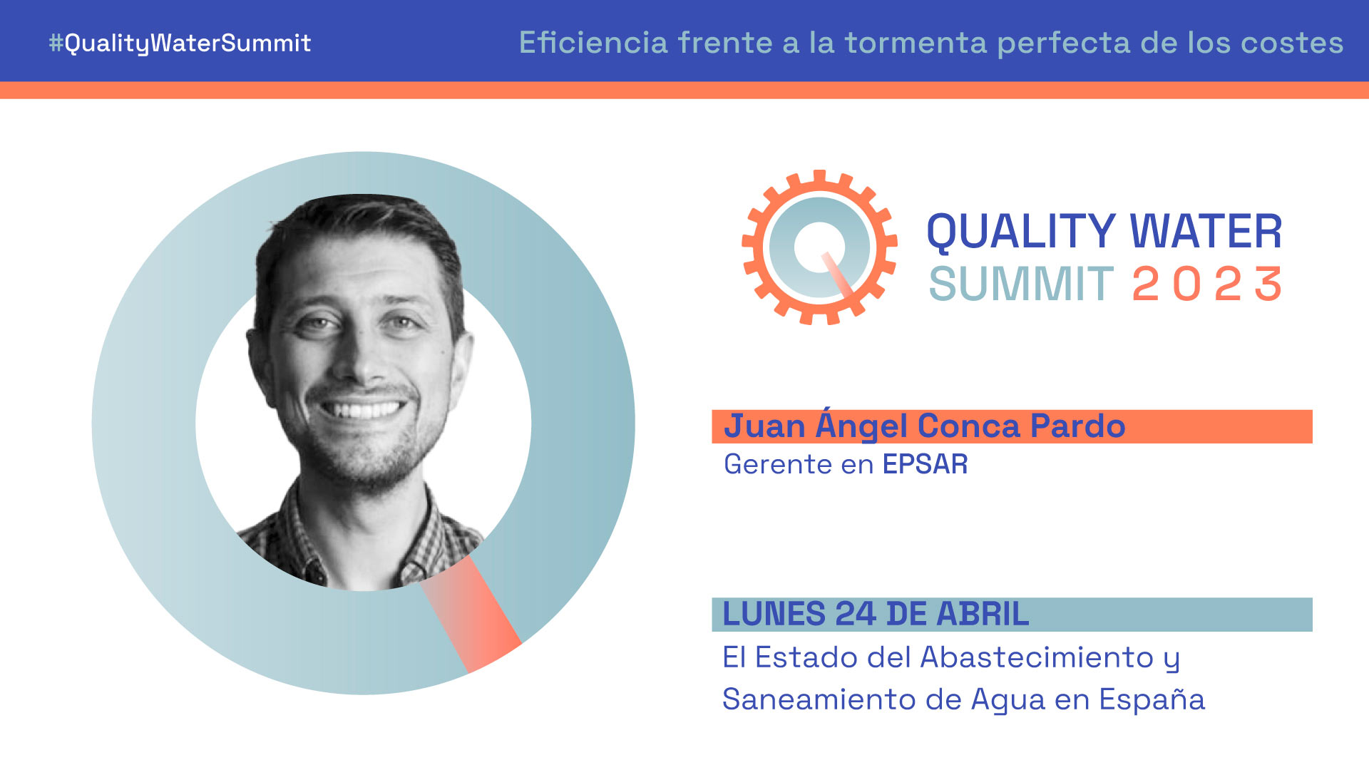 Juan Ángel Conca: «El agua jugará un papel fundamental en las políticas medioambientales»