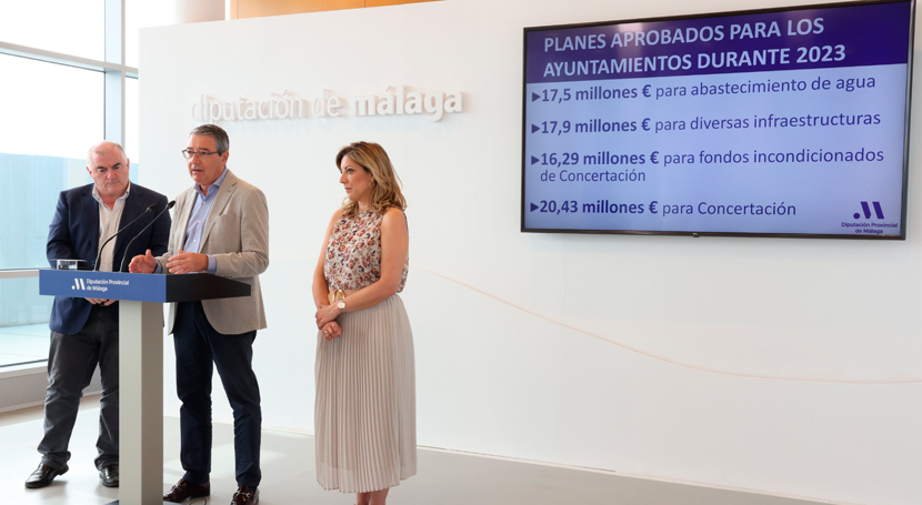 Málaga destinará 17 M€ a un nuevo plan para ayudar a combatir los efectos de la sequía