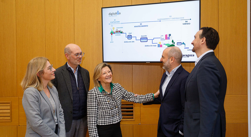 Zaragoza impulsa un plan de digitalización para mejorar la eficiencia del ciclo del agua