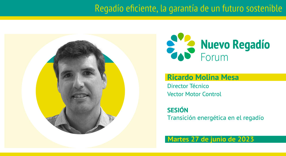 Ricardo Molina: “El uso de energía de bombeo solar facilita la gestión eficiente del agua”