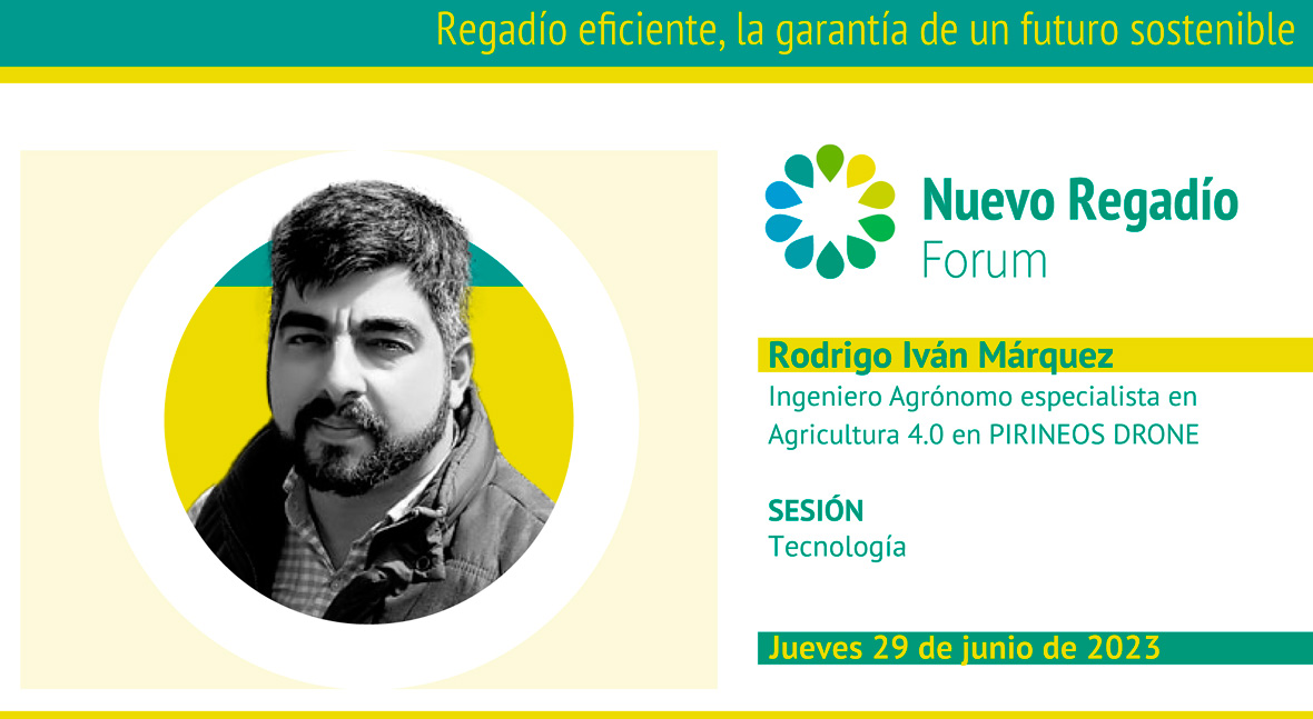 Rodrigo Iván Márquez: «Se está trabajando en mostrar al agricultor la efectividad de los drones»