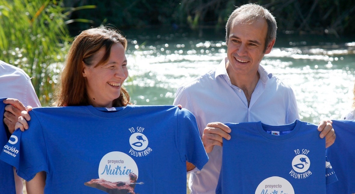 Recuperación histórica nutria ríos Comunitat Valenciana