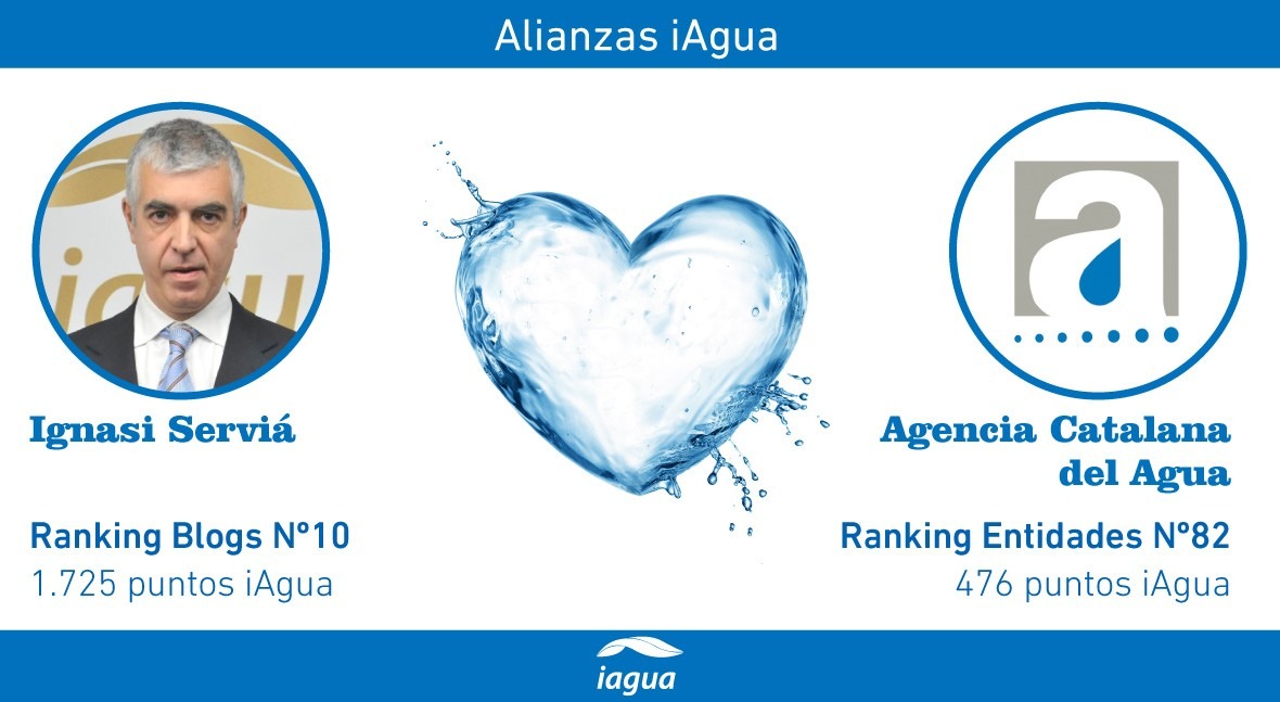 Alianzas iAgua: Ignasi Serviá liga blog Agencia Catalana Agua