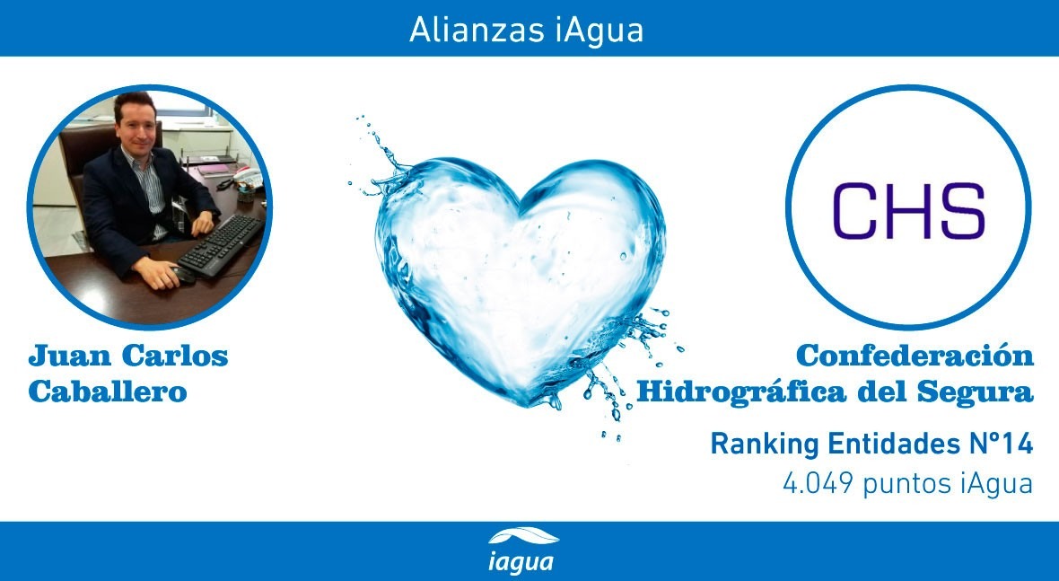 Alianzas iAgua: Juan Carlos Caballero liga blog Confederación Hidrográfica Segura