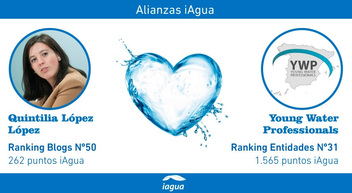 Alianzas iAgua: Quintilia López liga blog Young Water Professionals