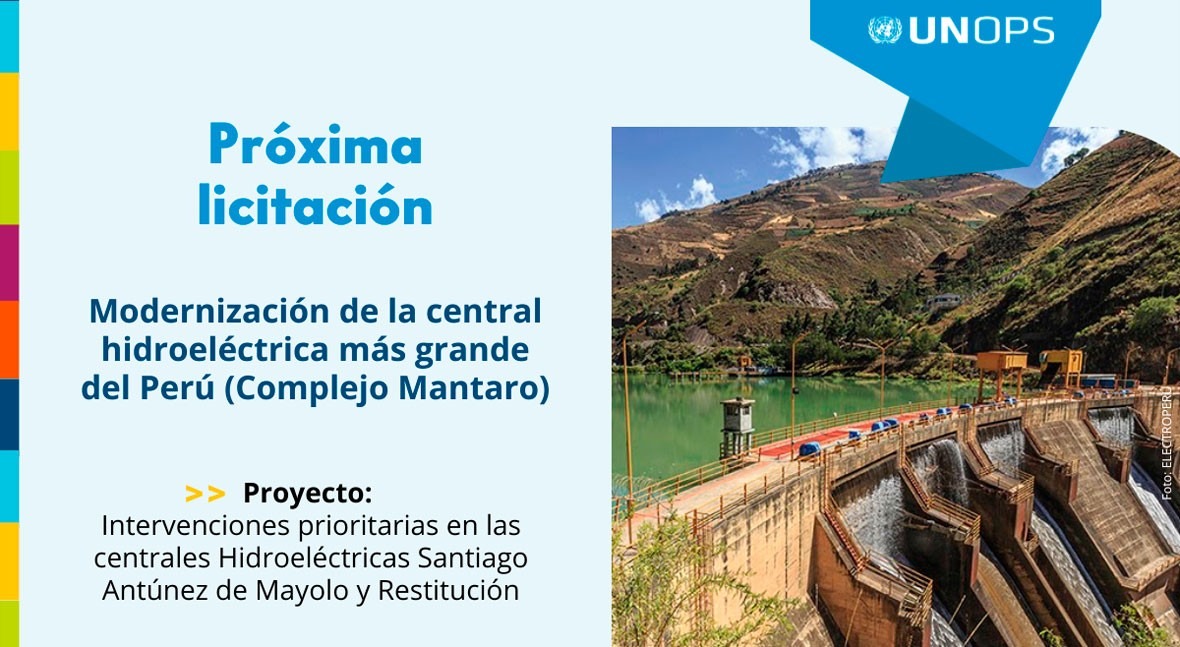 Intervenciones prioritarias hidroeléctricas Santiago Antúnez Mayolo y Restitución