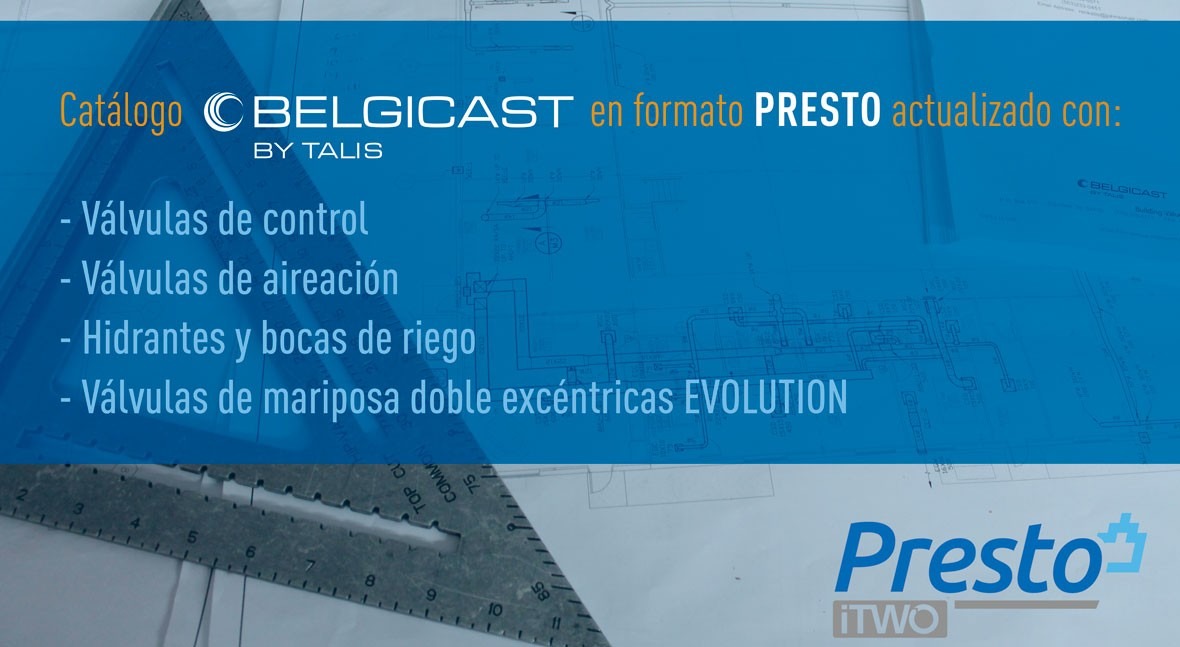 BELGICAST BY TALIS actualiza catálogo formato PRESTO