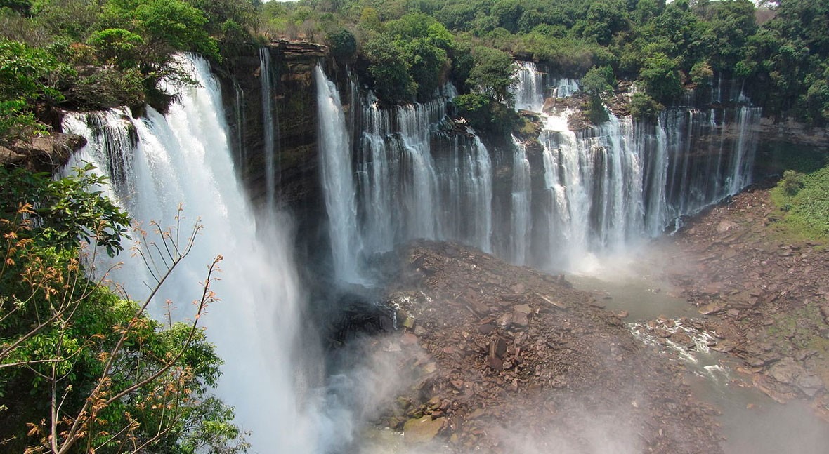 mágicas Cataratas Kalandula