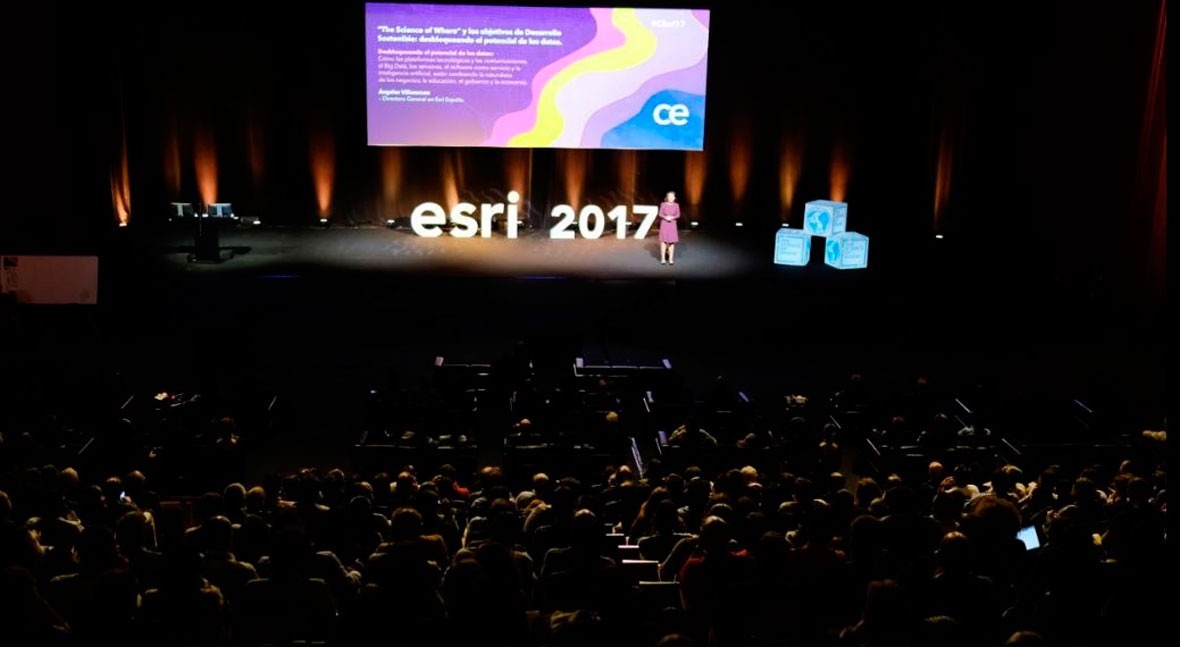 Conferencia Esri 2017, mayor evento GIS y tecnología cartográfica Europa