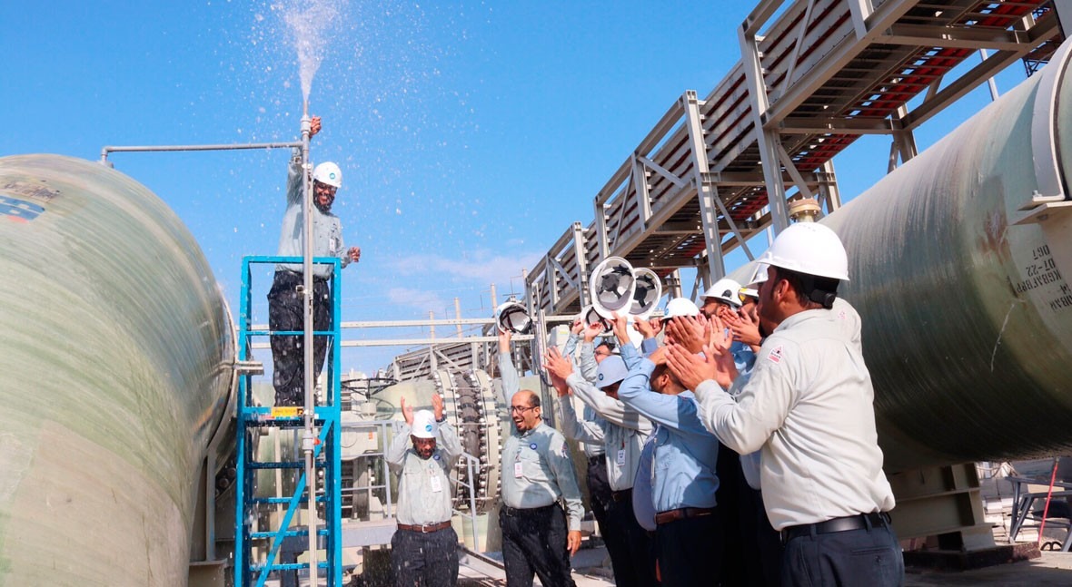 mayor desalinizadora mundo, construida ACCIONA Arabia Saudí, pleno rendimiento