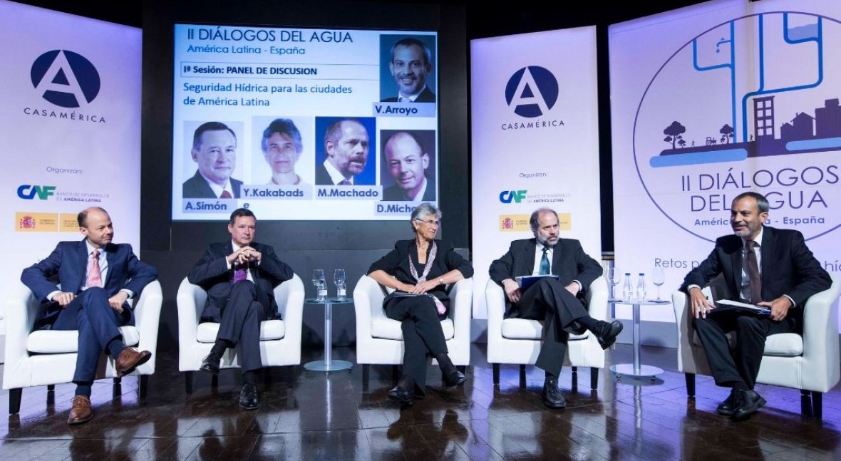 Ángel Simón: " retos gestión hídrica deben abordarse participación público-privada"