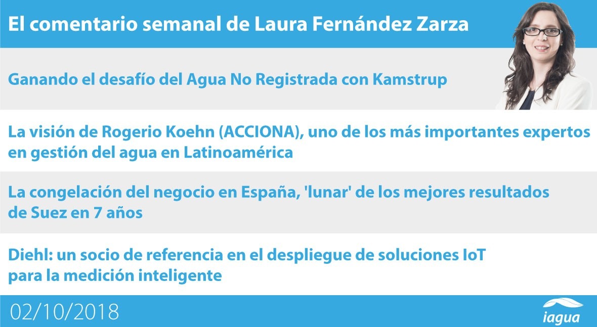 desafío Agua No Registrada y resultados Suez, lo mejor semana iAgua