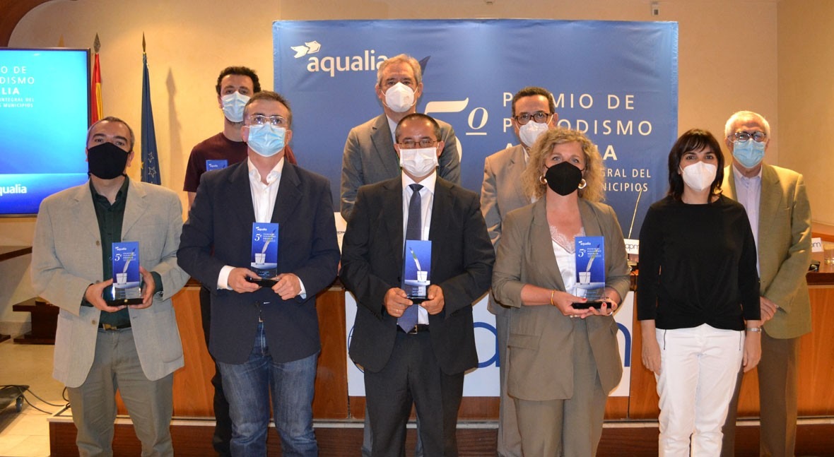 marcha edición más internacional Premio Periodismo Aqualia