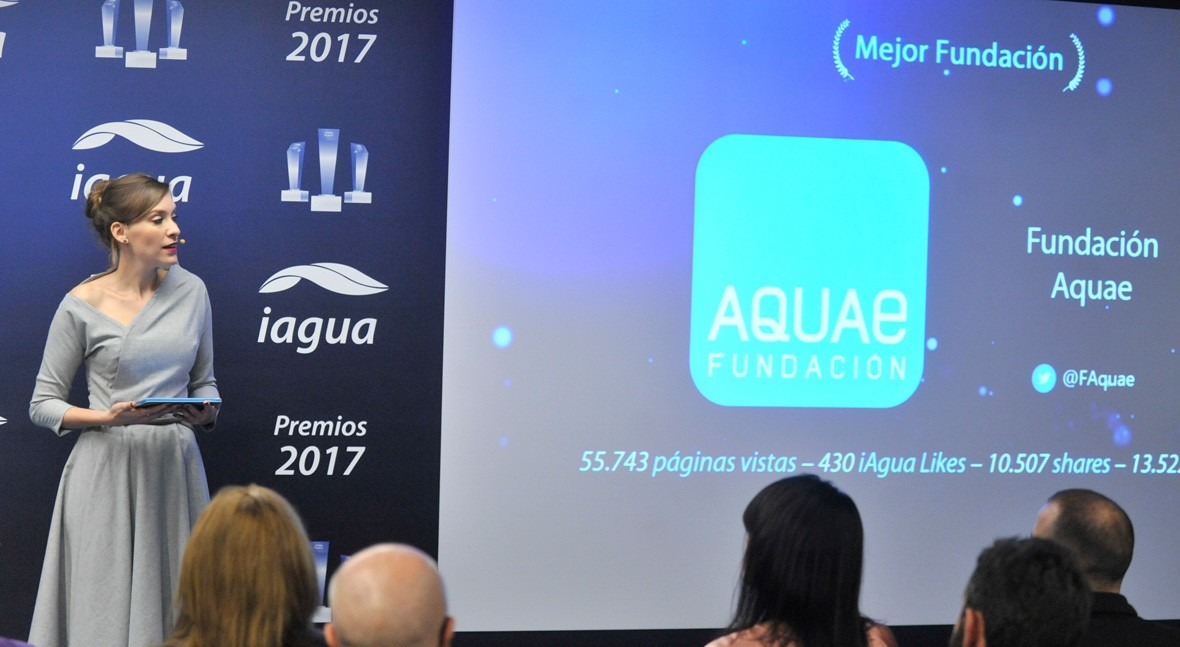 Fundación Aquae, nuevo, Mejor Fundación Premios iAgua 2017