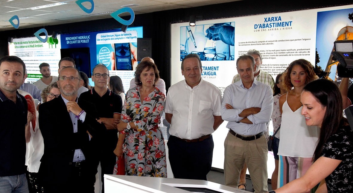 Quart Poblet inaugura exposición gestión agua comarca