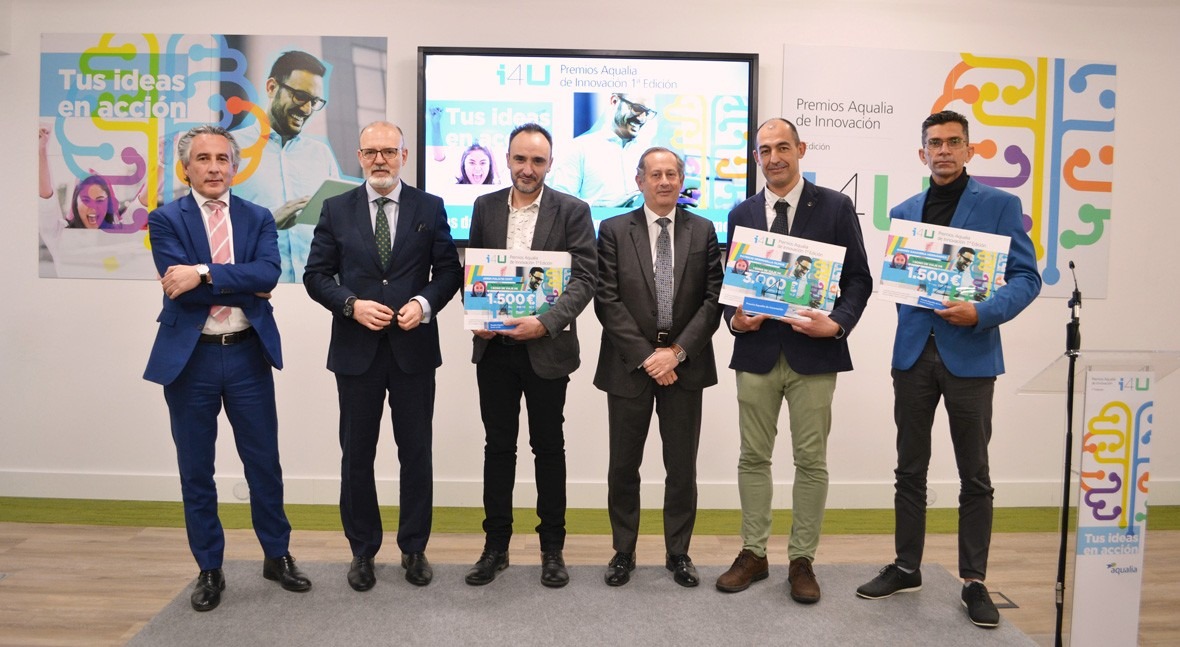 Aqualia promociona talento interno Primeros Premios "i4U"