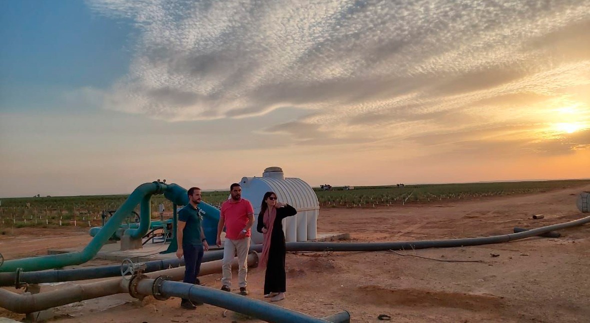 Arabia Saudí monitoriza extracción agua acuíferos subterráneos tecnología española