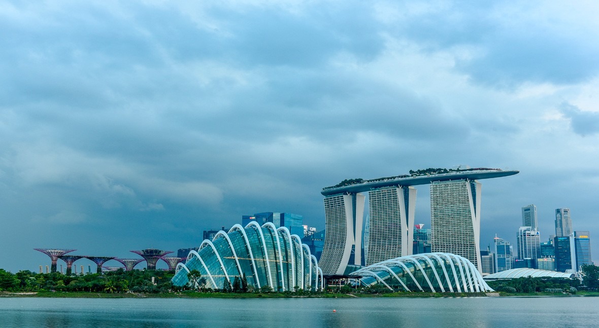 Singapur inaugura primer parque solar sistema integrado recogida agua lluvia
