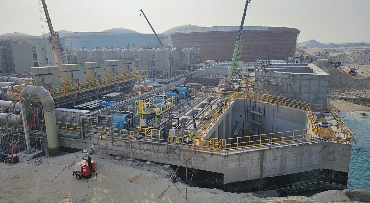 ACCIONA inicia arranque desalinizadora ósmosis inversa Jubail 3B