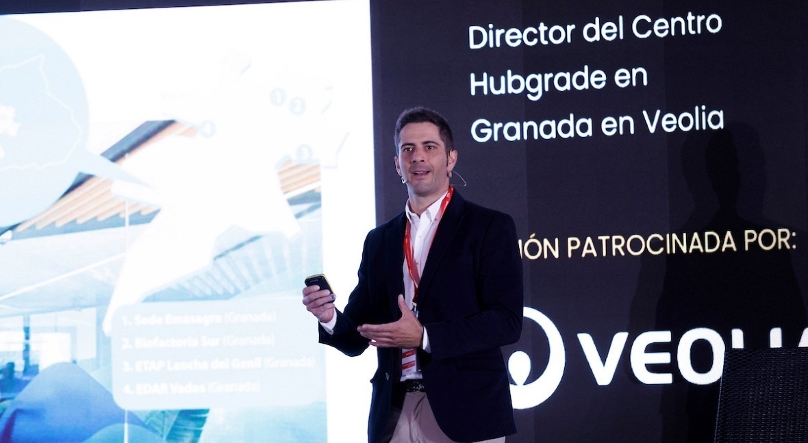 Manuel Franco, Director del Centro Hubgrade de Veolia en Granada (Fotos iAgua).