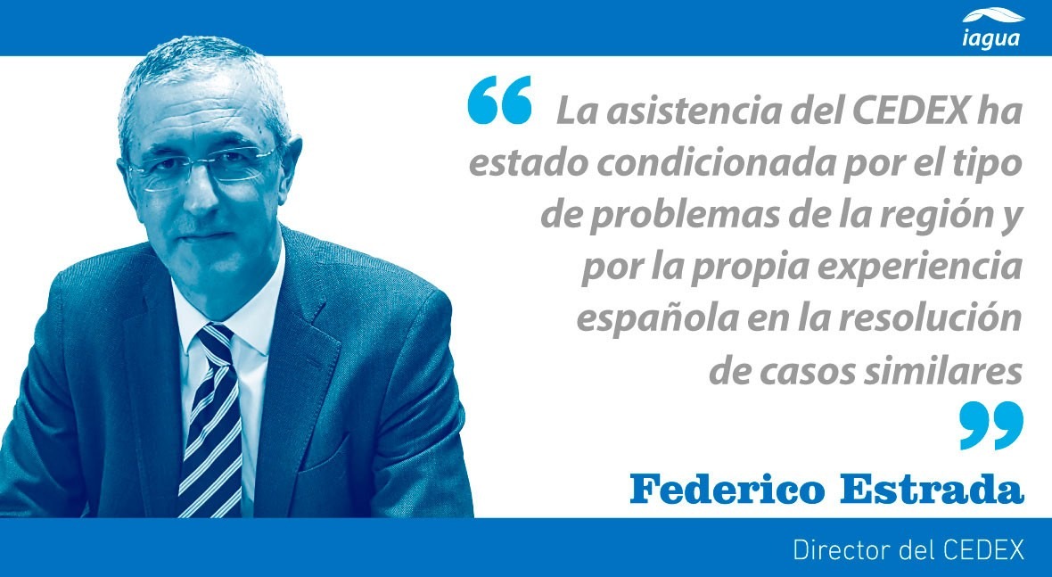 apoyo CEDEX administración agua América Latina