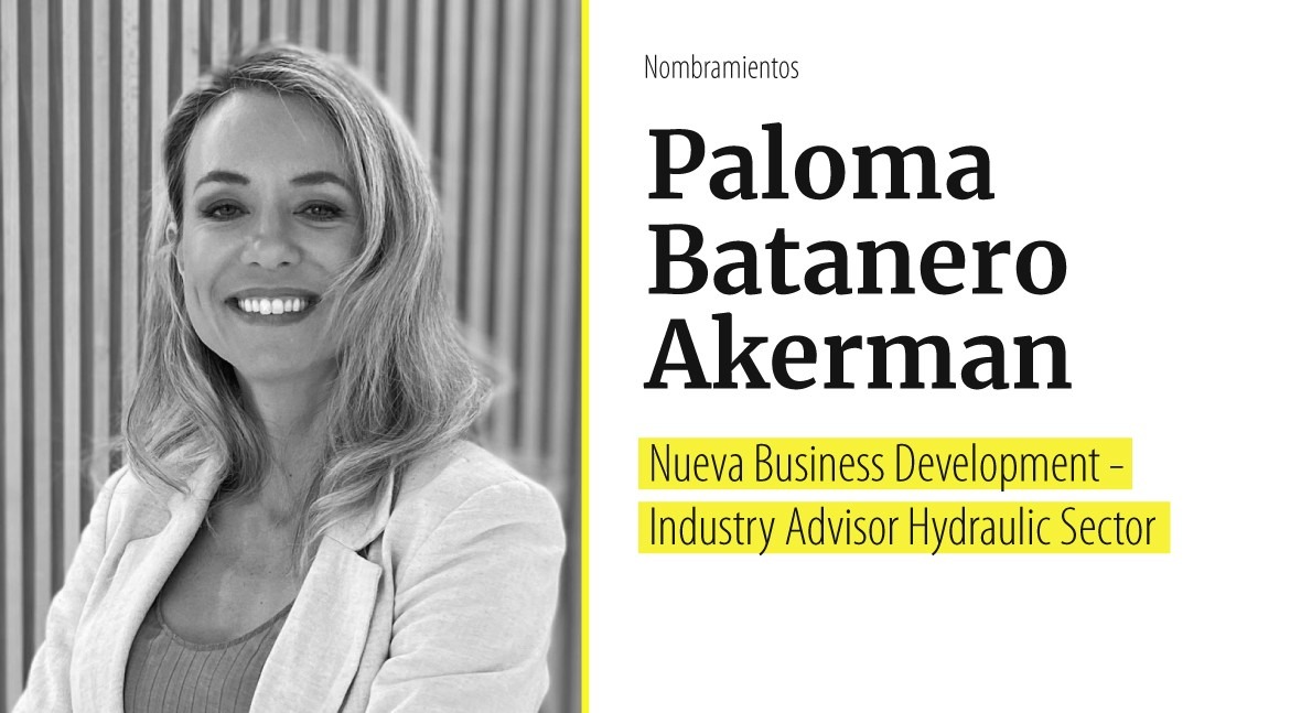 Paloma Batanero, nueva Business Development - Industry Advisor Hydraulic Sector Elliot Cloud