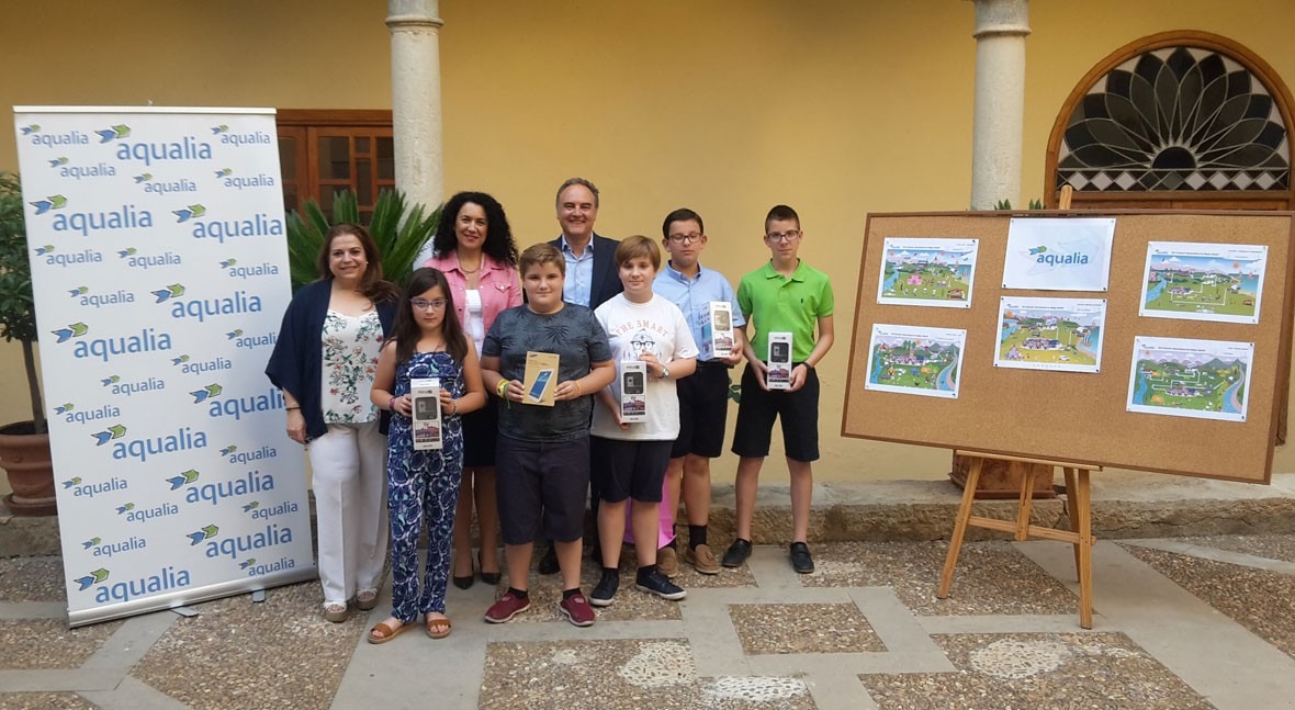 5 niños Jaén, premiados Concurso Internacional “ ciclo agua valientes”