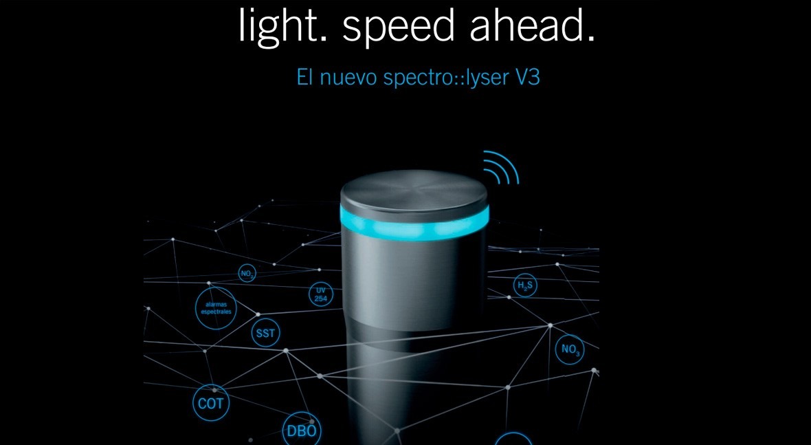 spectro::lyser V3: alta resolución monitorización online calidad agua