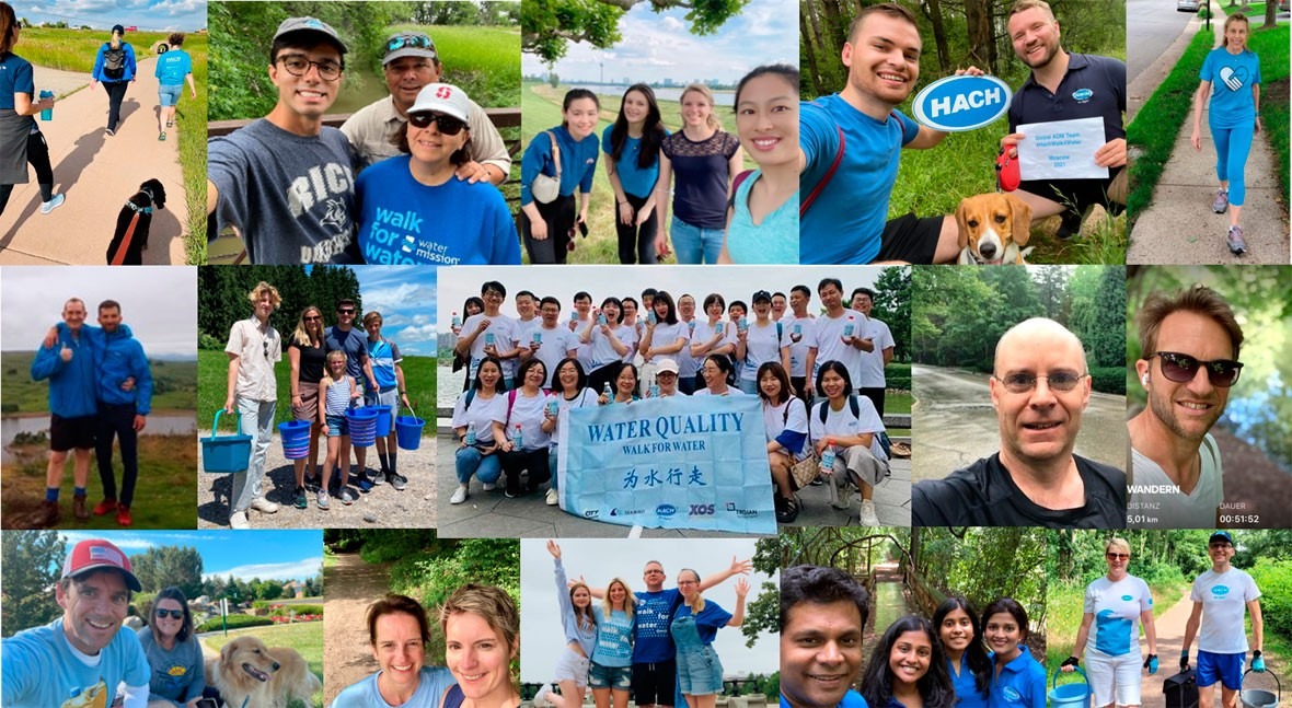 Hach participa inicitaiva Walk for Water