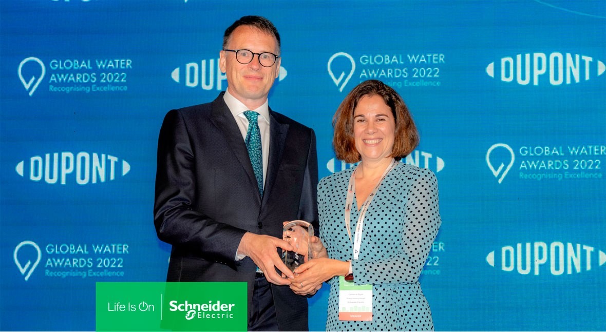Schneider Electric gana "Water Technology Company of the Year" Global Water Awards 2022
