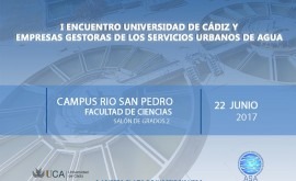 I Encuentro Universidad Cádiz y Empresas Gestoras Servicios Urbanos Agua