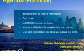 Jornada Técnica "Acero inoxidable y agua"