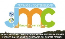 Jornada “Medidas complementarias mitigar escasez estructural agua regadío sureste español”
