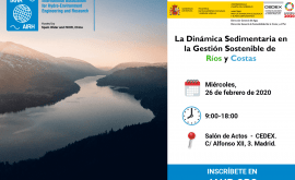 Jornada IAHR - Spain Water: dinámica sedimentaria gestión sostenible ríos y costas