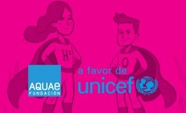 Acto renovación convenio colaboración Fundaicón Aquae y UNICEF Amazonía peruana