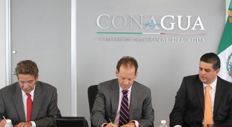 Conagua y Gobierno San Luis Potosí firman convenios construcción presa Maroma y modernización regadíos