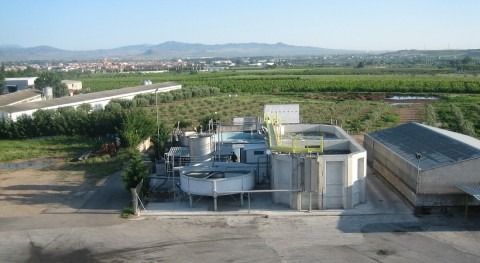 PTAR de Aqwise en una fábrica de zumo concentrado en España.