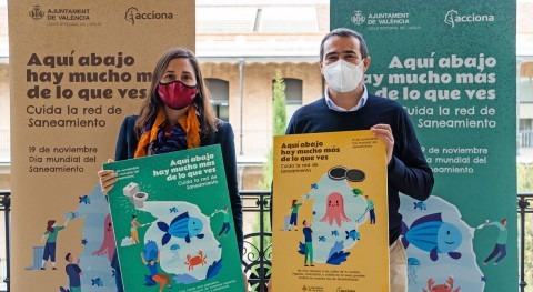 ACCIONA y Ayuntamiento Valencia conciencian valor red saneamiento