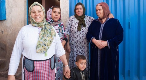 agua devuelve sonrisa poblaciones vulnerables Casablanca