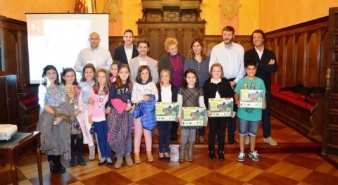 Cuatro escolares Huesca, finalistas Concurso internacional dibujo infantil Aqualia