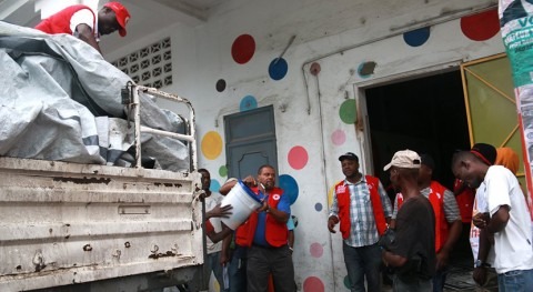 Cruz Roja amplía asistencia agua, saneamiento e higiene contener cólera Haití