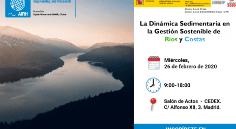 Jornada IAHR - Spain Water: dinámica sedimentaria gestión sostenible ríos y costas