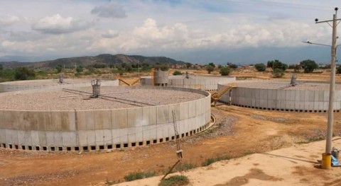 proyecto planta aguas residuales Albarrancho, Cochabamba, avanza 97%