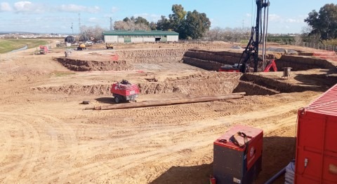 DINOTEC comienza obras agrupación Vertidos y EDAR Villaverde Río, Sevilla