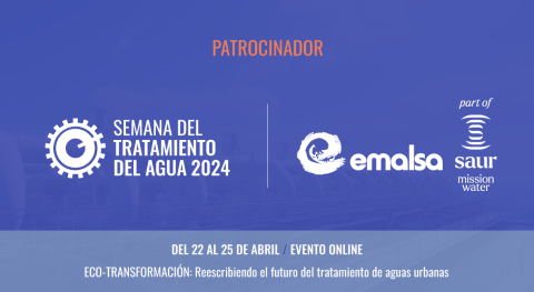 Emalsa es patrocinadora Semana Tratamiento Agua 2024